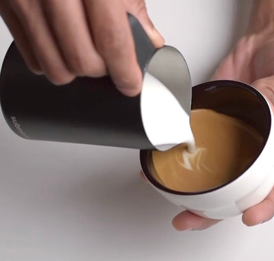 Latte Art with Floptip Milk Jug