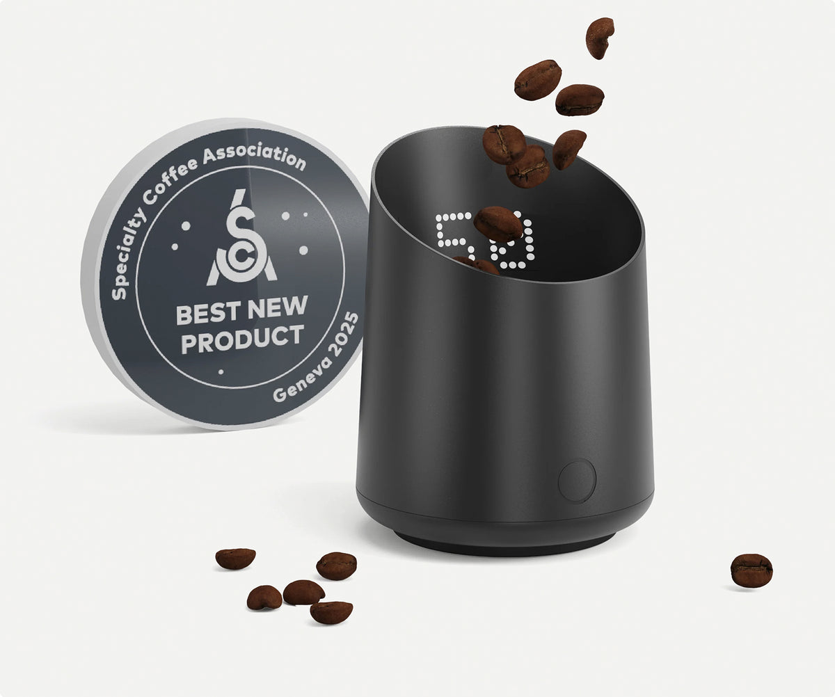 Awarded the best new coffee product by SCA in Geneva 2025.